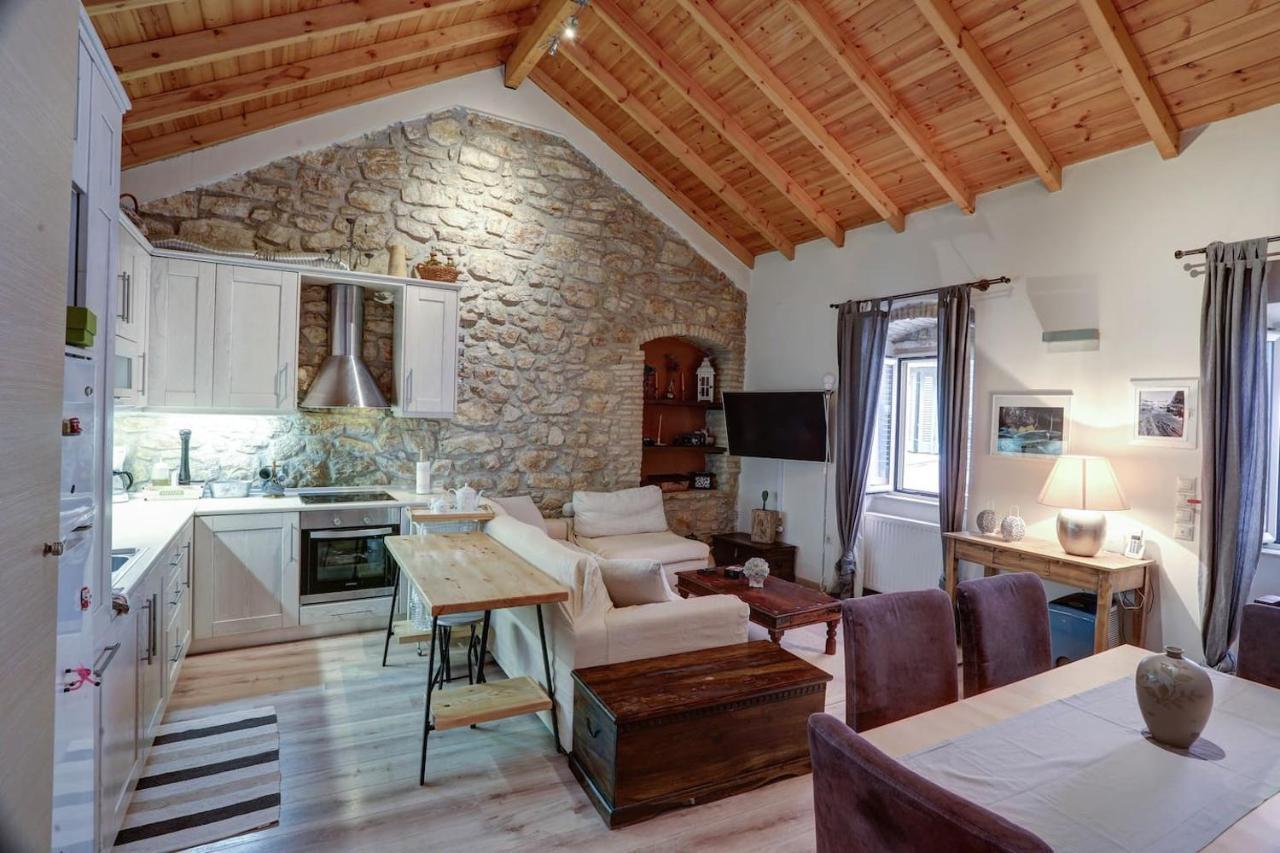 Luminous 2Bd Stone Apt In The Alleys Of Corfu Town Esterno foto