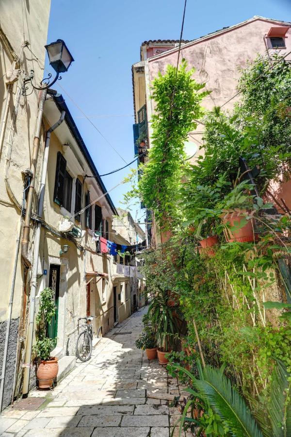 Luminous 2Bd Stone Apt In The Alleys Of Corfu Town Esterno foto